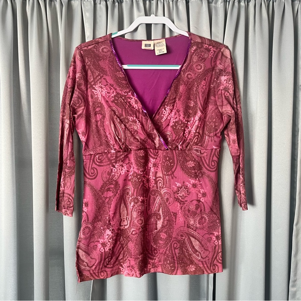 Vintage paisley top